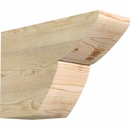 Ekena Millwork Crestline Rough Sawn Rafter Tail, Douglas Fir, 6"W x 12"H x 18"L RFT06X12X18CRE00RDF